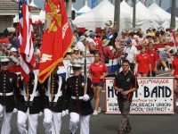 Huntington Beach Parade - US Marine Corp Honor Guard