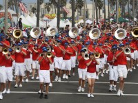 Huntington Beach Parade - Huntington Beach High School Marching Band
