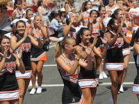 Huntington Beach Parade 608 Huntington Beach Parade - Huntington Beach High School Cheerleaders