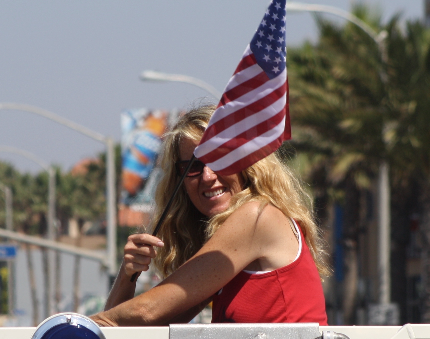 Huntington Beach Fourth of July Parade. 